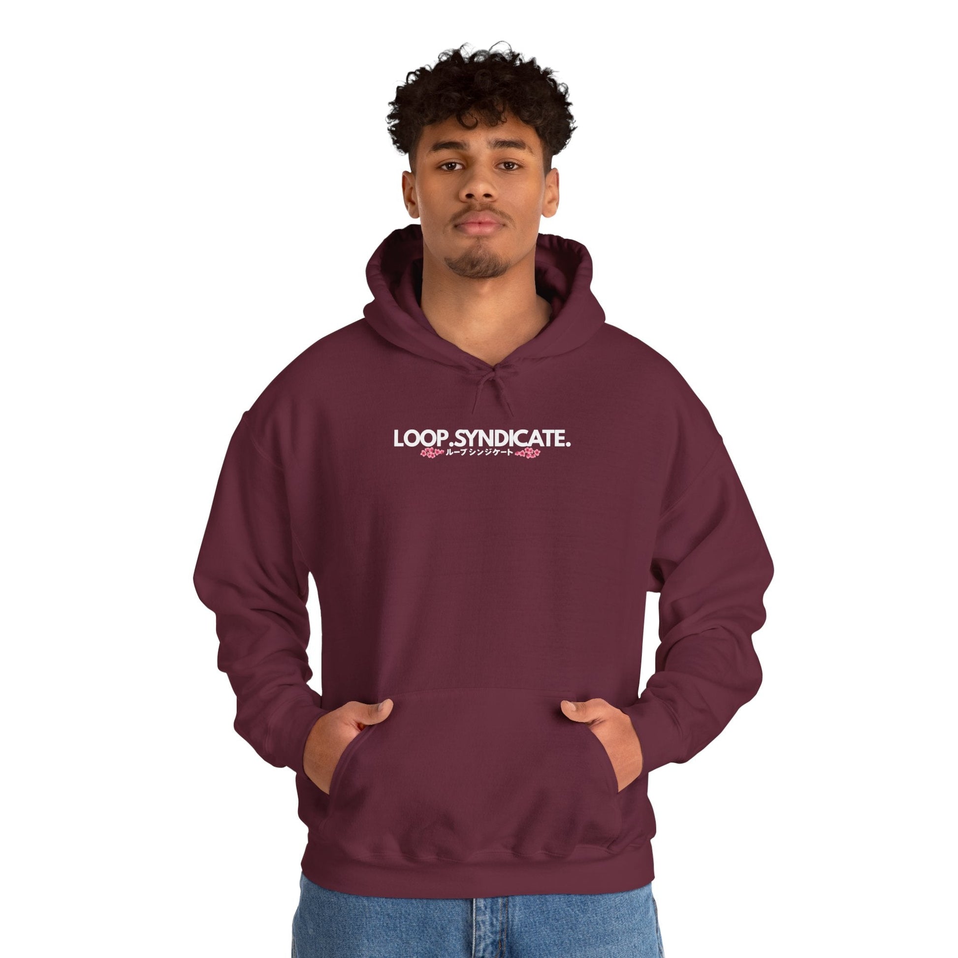 R34 Skyline Streetwear Fleece Hoodie | Loop Syndicate - Loop Syndicate